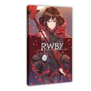 Anime RWBY Poster 14 bedroom canvas posters, hall wall art, bathroom canvas posters, home poster decoration