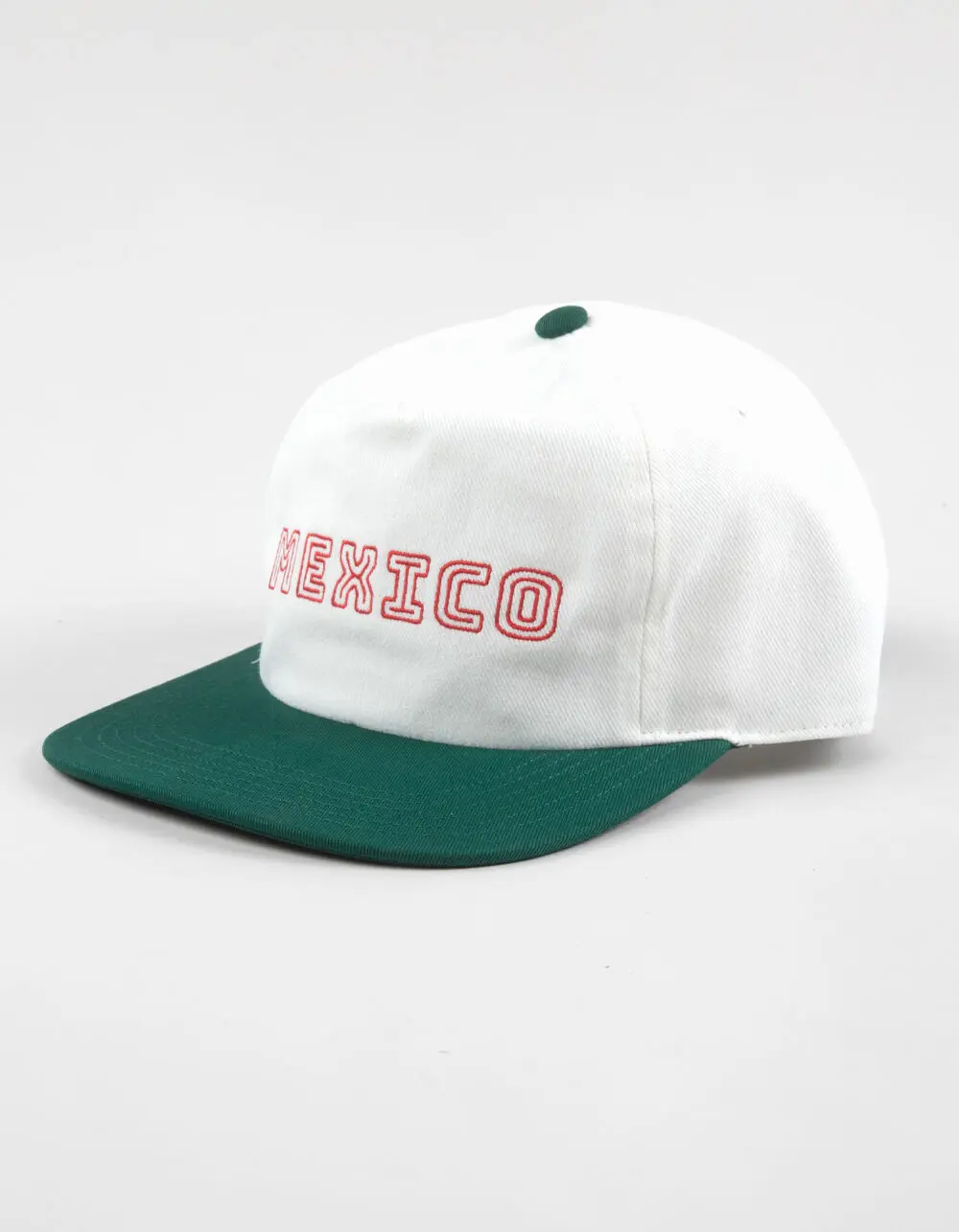 ADIDAS Originals Mexico Tournament Strapback Hat, Green Combo