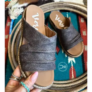 Jolene Sandals ~ Charcoal