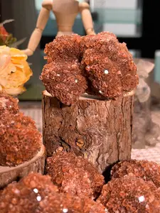 Natural Aragonite Aragonite Textured Earthtone Crystal Aggregate