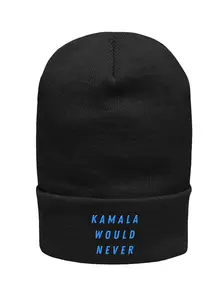 Kamala Would Never Beanie | Blue Print