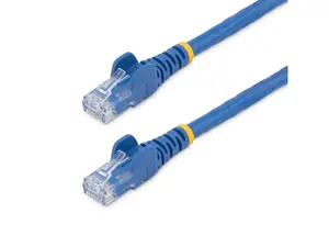 StarTech.com 1 ft. CAT6 Ethernet cable - 10 Pack - ETL Verified - Blue CAT6 Patch Cord - Snagless RJ45 Connectors - 24 AWG Copper Wire – UTP Ethernet Cable (N6PATCH1BL10PK)
