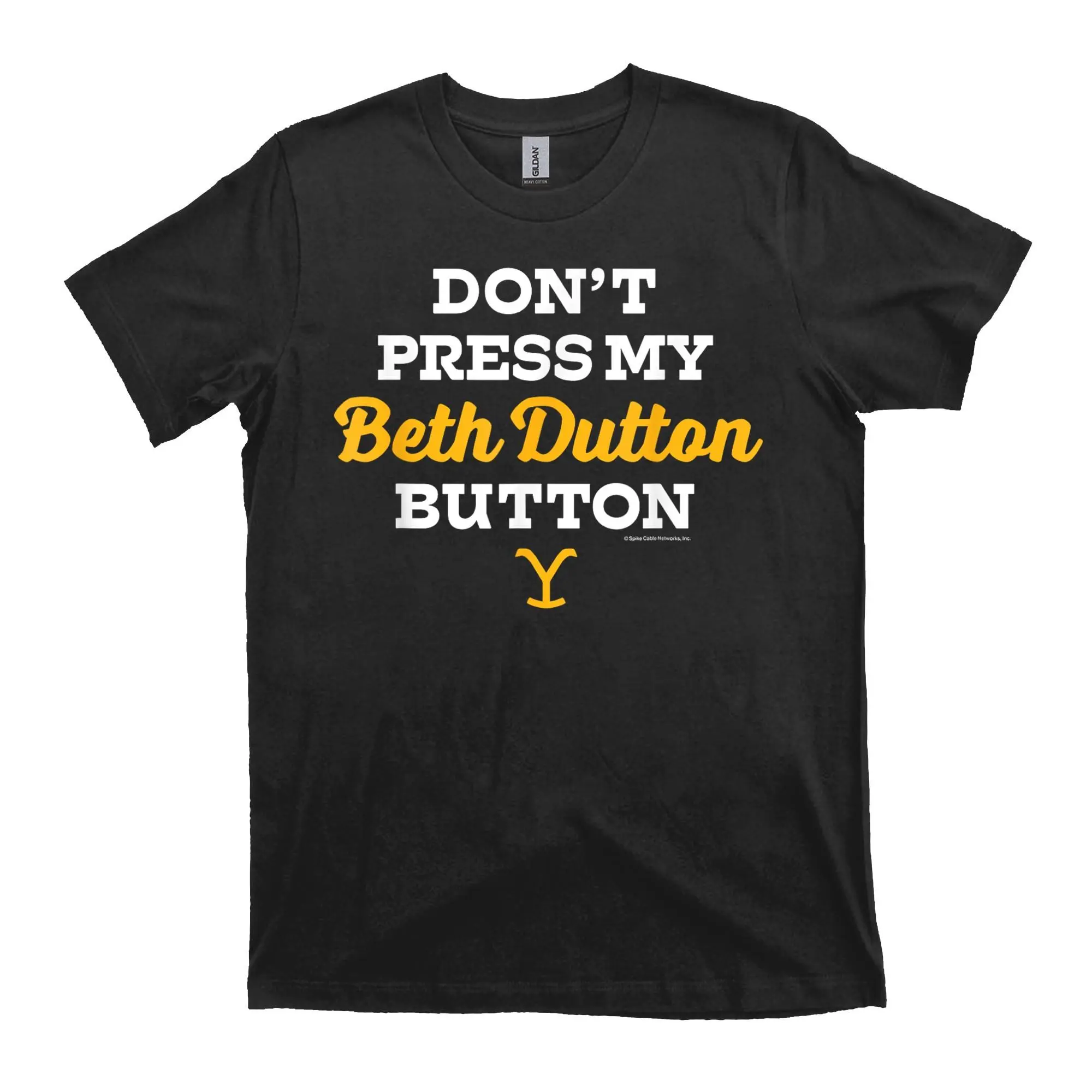 [SALE OFF 25%] Yellowstone Beth Dutton Button Short Sleeve T-Shirt Crewneck Classic