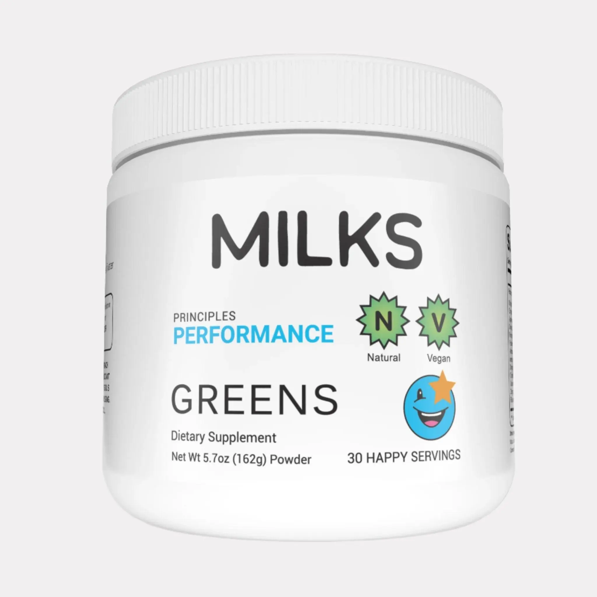 MILKS PERFORMANCE GREENS | Superfoods Powder Healthcare Organic Dietary Supplement Vitamin