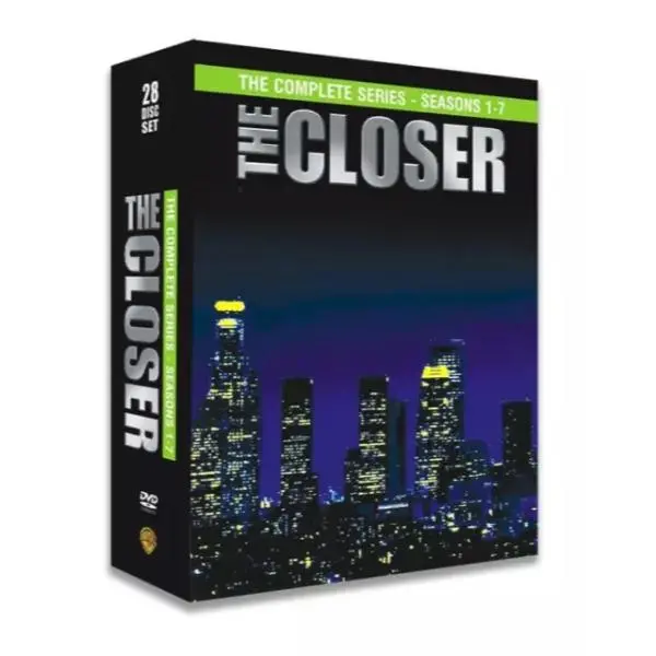 The Closer Complete Series 1-7 28-Disc DVD Box Set - Crime Drama Mystery, TV-14 Full Collection, English Subtitles, Region Free, Bonus Content, Special Features, for Fans of TV-14-Rated Content