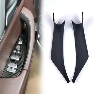 Compatible with 2018-2024 BMW X3 X4 G01 G02 Inner Door Handle Cover xDrive30i M40i 2019 2020 2021 Car Door Handle Accessories (2PCS, Black)
