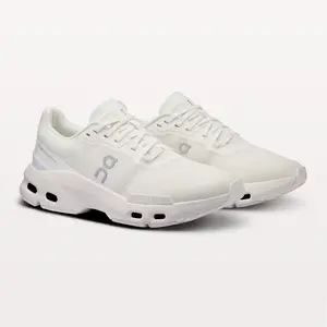 On Women's Cloudpulse Running Shoes, White & Frost - Full Size