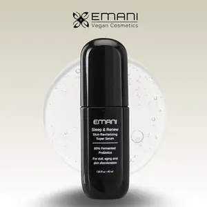 [Emani] Sleep Renew Overnight Serum for Smoother, Brighter Skin | Probiotic & Niacinamide Night Repair