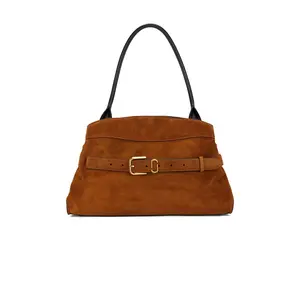 Marc Jacobs The Suede Dakota Satchel Bag in Copper