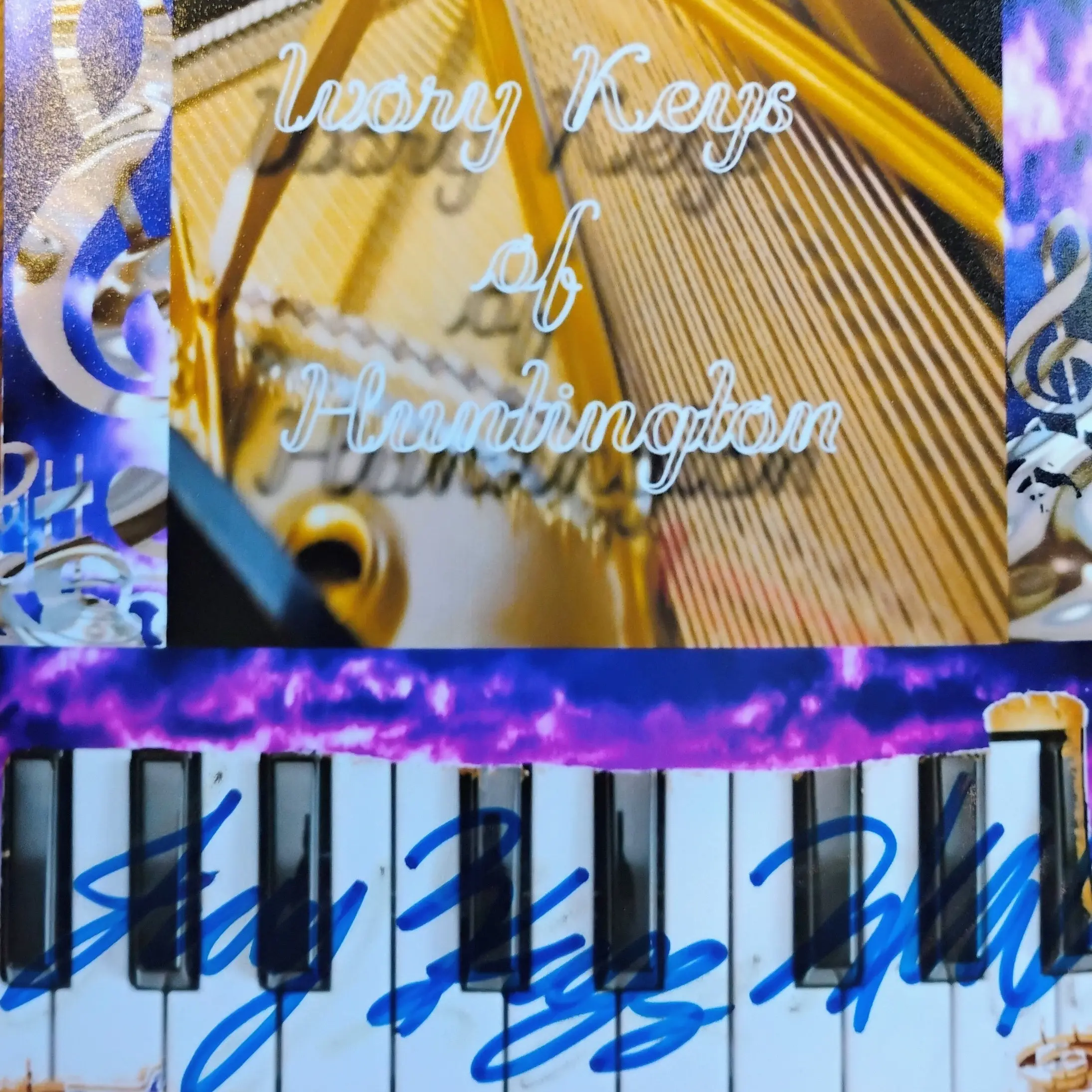 Ivory Keys of Huntington official Authentic Autographed 4x6 Photo