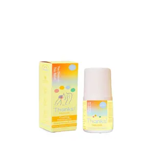 Thanks! Naturals Mini Roll-Ons -  Travel-Sized Essential, Wellness, Aromatherapy, Muscle Freeze, Massage Oil