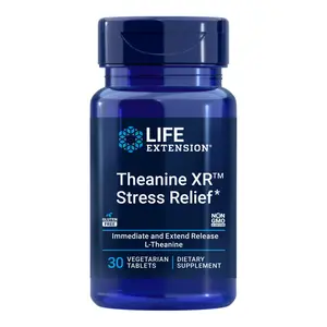 Life Extension Theanine XR™ Stress Relief 30 Vegetarian Tablets