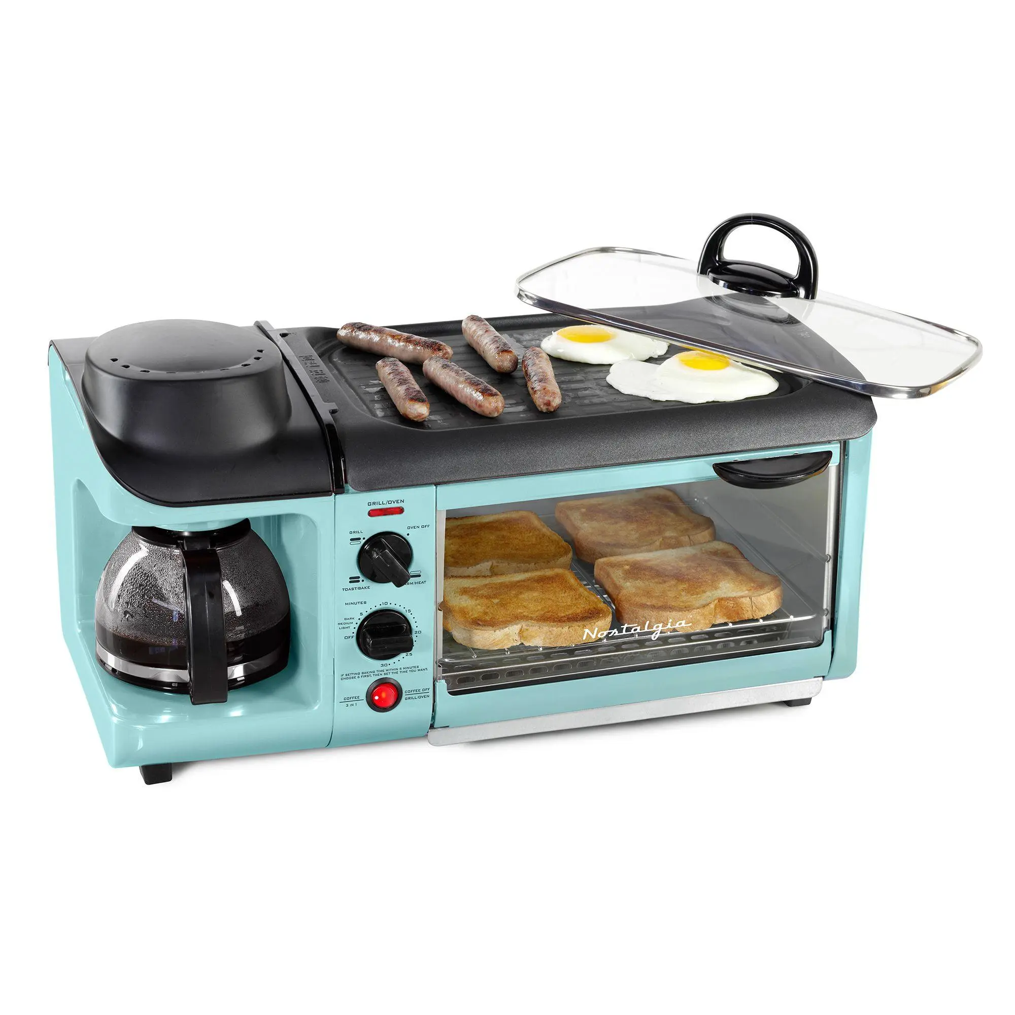 Nostalgia Retro 3-In-1 Breakfast Station Nostalgia Retro 3-In-1 Breakfast Station
