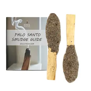 Black Sage Palo Santo Pops 2 Pack with Guide