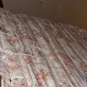 King Satin Quilt Copper - Room Essentials: Floral Sateen Coverlet, Midweight, Machine Washable, OEKO-TEX Certified