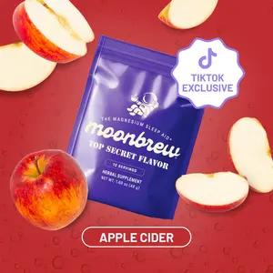 MoonBrew Sleep Drink - Apple Cider Magnesium Mix (Top Secret Flavor, TikTok Exclusive)