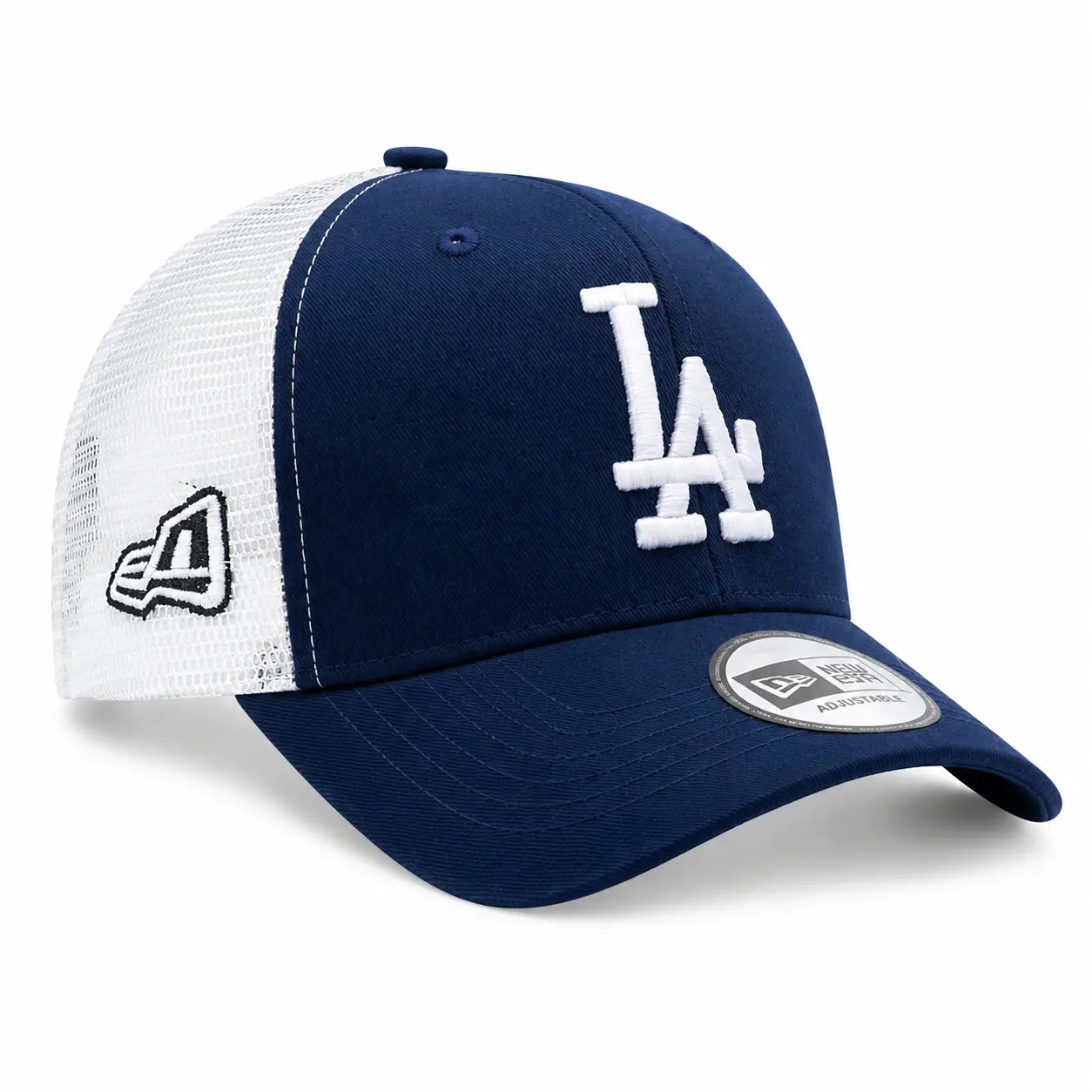 New Era Los Angeles Dodgers  Mesh Back Trucker Cap with snap back for Outdoor & Casual Wear