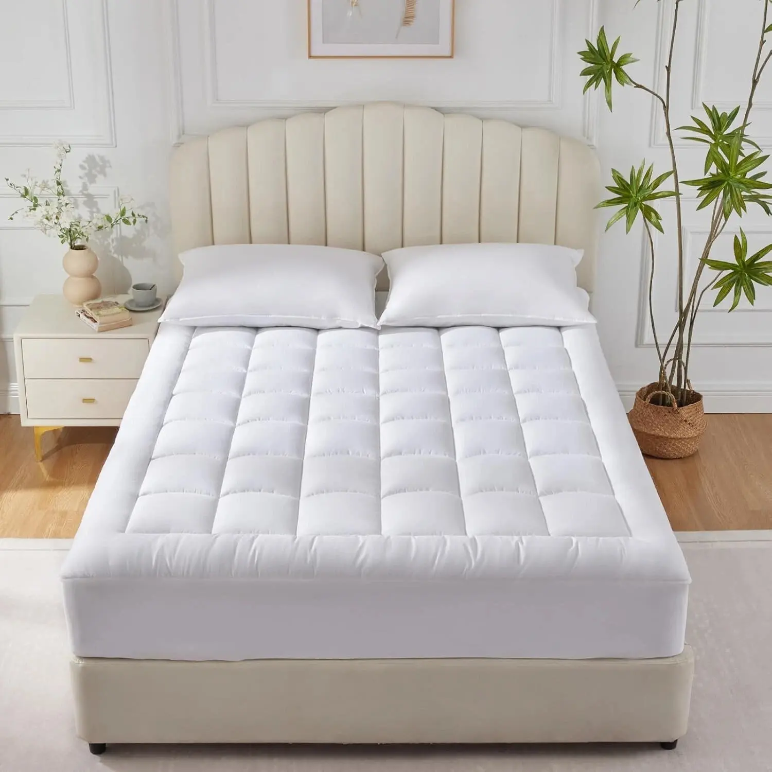 4INCH Mattress Topper Twin King Full Queen Comfortable Firm Mattress Bed Topper 10cm Mattress Topper 360 Mattress Topper