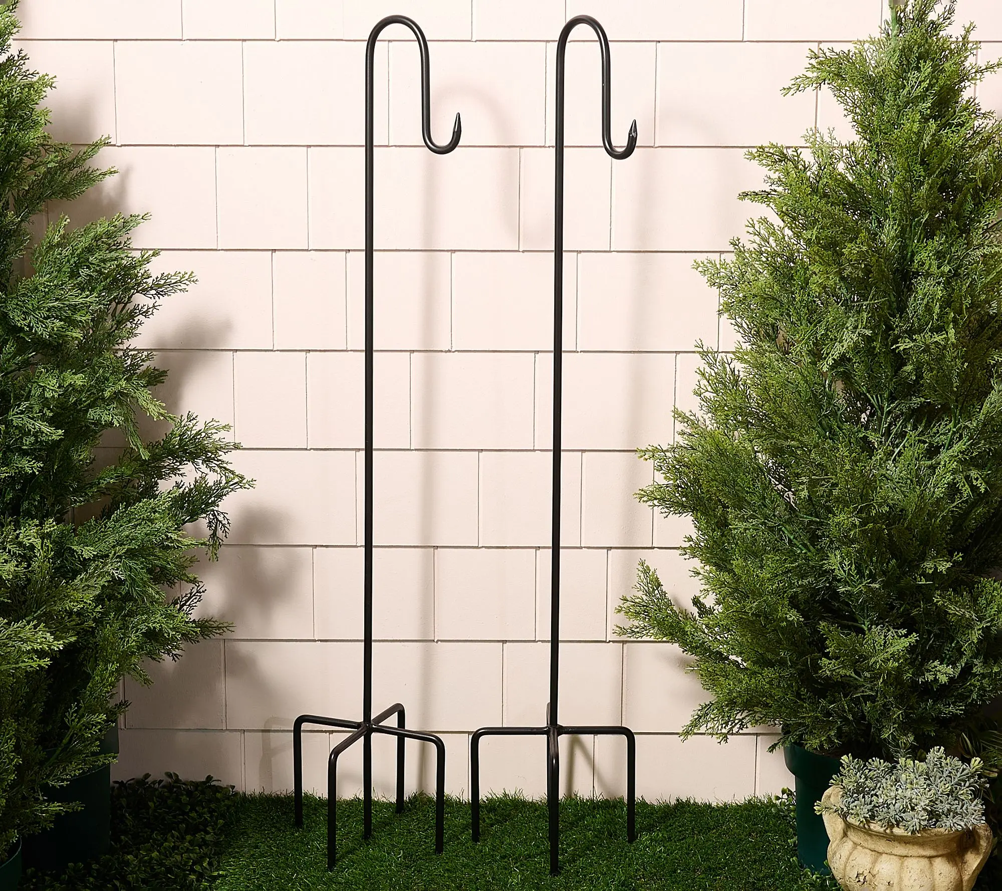 Primrose Hill Set of 2 Indoor/Outdoor 40" Shepherds Hooks Primrose Hill Set of 2 Indoor/Outdoor 40" Shepherds Hooks