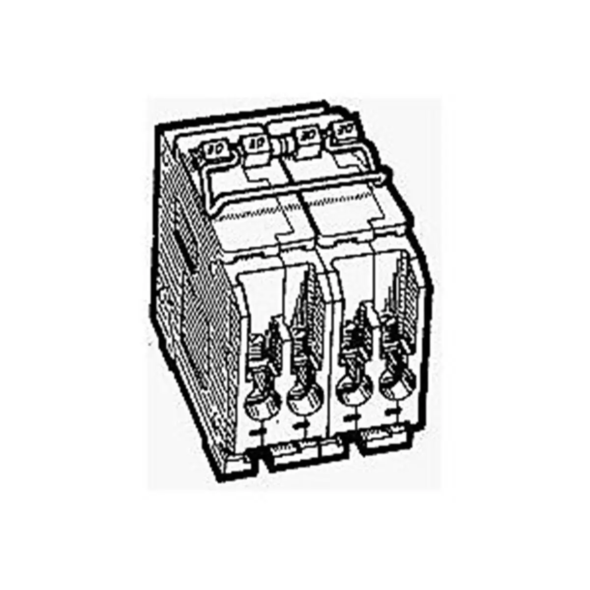 Cutler-Hammer BQ230230 2-Pole Circuit Breaker, 30-30A Rating, 2 in, with Individual UPC Bar Code