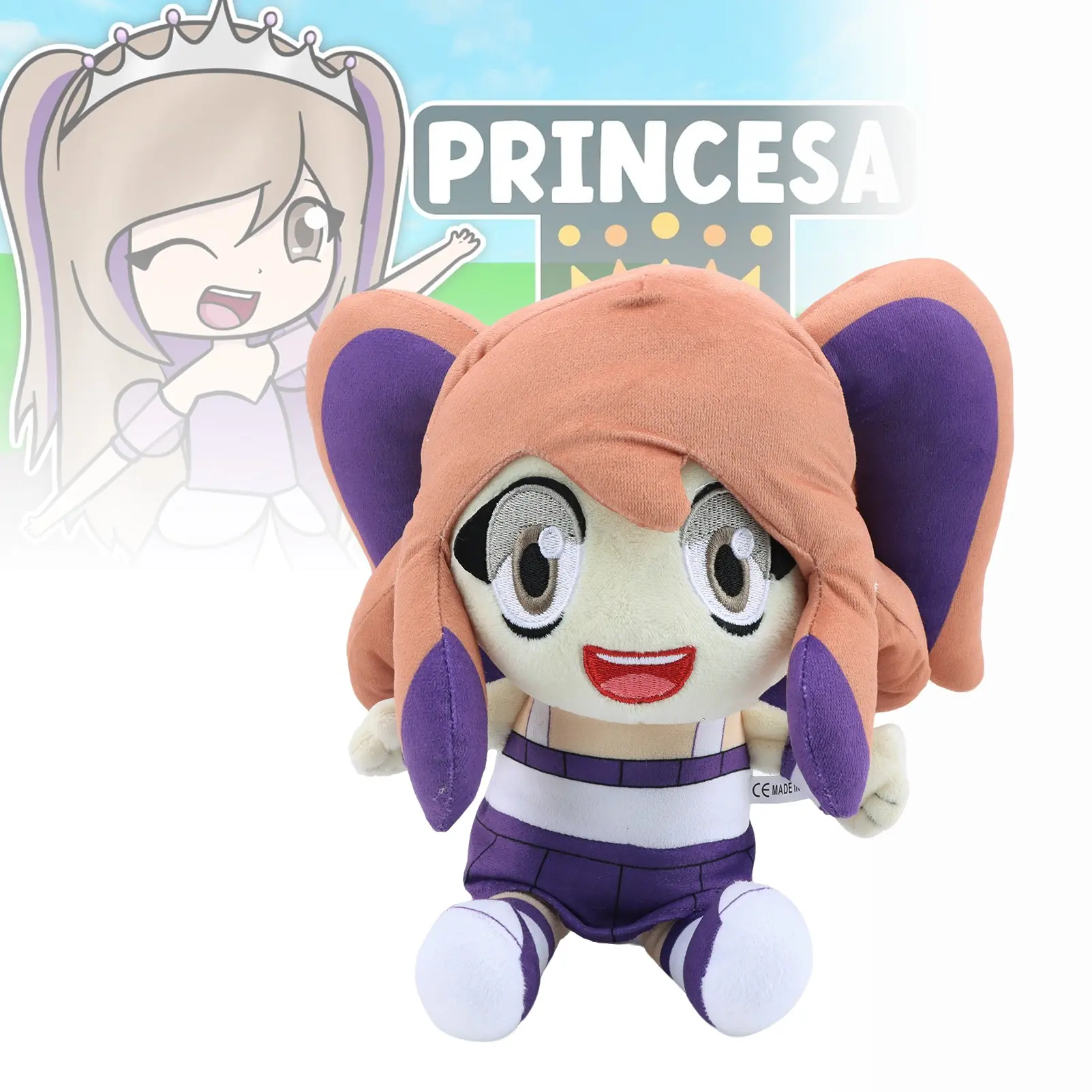 Lyna's Plush Toy, Kawaii Stuffed Animals, Roblox Gaming Blogger Inspired, Cute Anime Collectible Doll, Soft Stuffed Plush Pillow, Huggable Cushion for Kids Adults, Game Character Figure, Trendy Anime Merch, Best Gift for Gamers Anime Fans, Home Decor