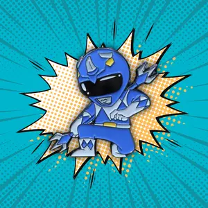 Blue Ranger Enamel Pin