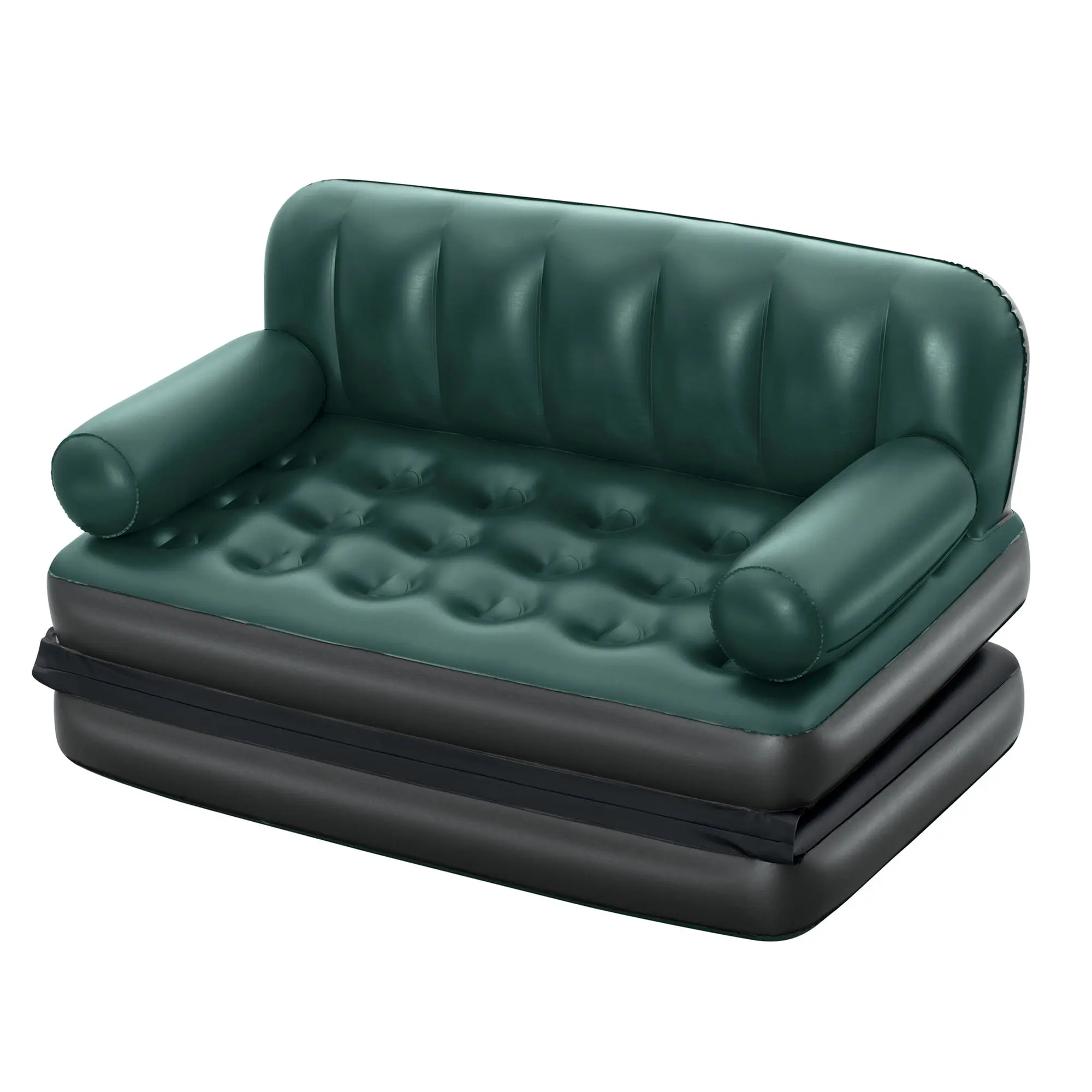 Ozark Trail Multi-Max 5-in-1 Inflatable Air Couch, Adjustable Multi-Setting Inflatable Sofa for Indoor Furniture Use, Adjustable Multi-Setting Inflatable Sofas