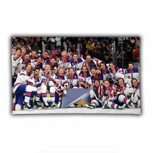 Winter 0lympiics 2026 Men’s Ice Hockey Team USA Flag, 3x5 Feet, Wall Decor, Wall Hanging, Mil@no C0rtina Hockey Merch