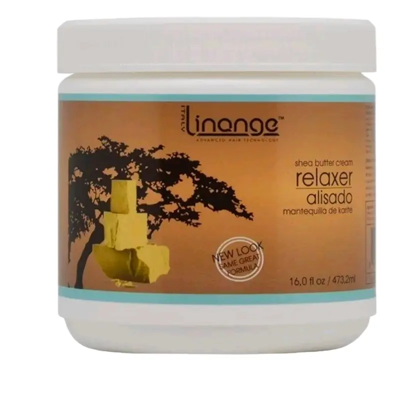 Linange Alter Ego Shea Butter Cream Relaxer 16 Ounce Advanced Hair Technology for Smooth and Manageable Hair