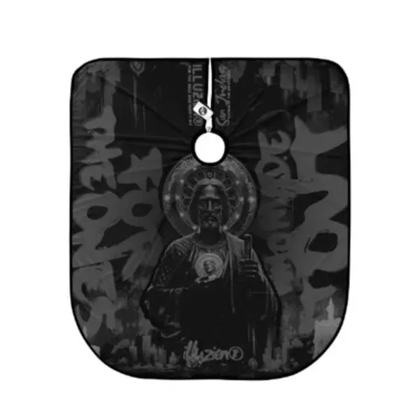 San Judas PRO Cape - Personalized Waterproof Salon Apron for Haircut