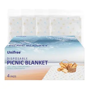Unifree Disposable Picnic Mat - Lightweight, Portable, Versatile Outdoor Blanket for Picnics, Camping, Beach Days & Multi-Functional Use