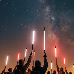 Self Luminating Trekking Pole