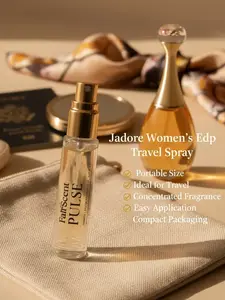 Women's FairScent Pulse Jadore EDP Travel Spray - Perfumes for Women - 5ml/0.17oz