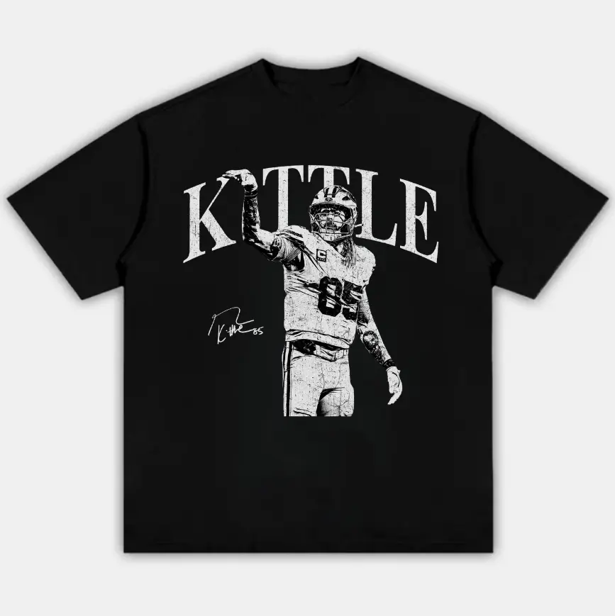 George Kittle San Francisco Football Adult and Youth T-Shirt Sweatshirt, George Kittle shirt, graphic t-shirts, San Francisco Football merch, Game Day Shirt, Football Tee clothes, men's clothing clothes merch, Streetwear, Gift For Him & Her