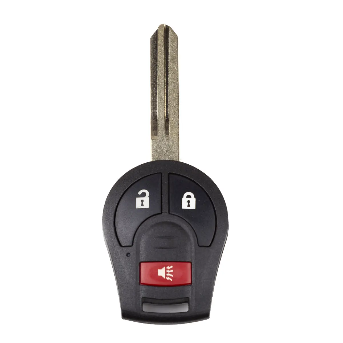 Replacement for 3-Button Car Key Accessory, 2008 Nissan Rogue Key Fob with FCC# CWTWB1U751