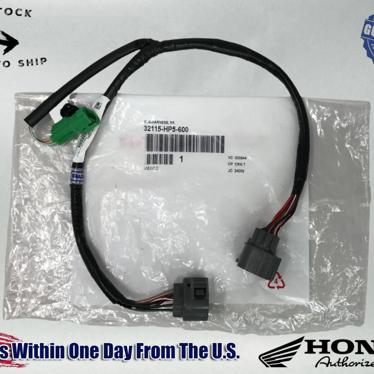 Honda OEM Sub Harness RR TRX420 Rancher 2007-14 32115-HP5-600