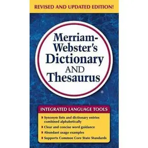 USED-Merriam-Webster's Dictionary and Thesaurus by Merriam-Webster Inc (Paperback)