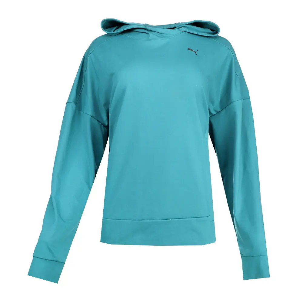 PUMA Womens Cloudspun Hoodie Casual Outerwear Casual - Green