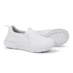 Hawkwell Women's Slip On Arch Support Lightweight Slip Resistant Comfortable Nurse Shoes