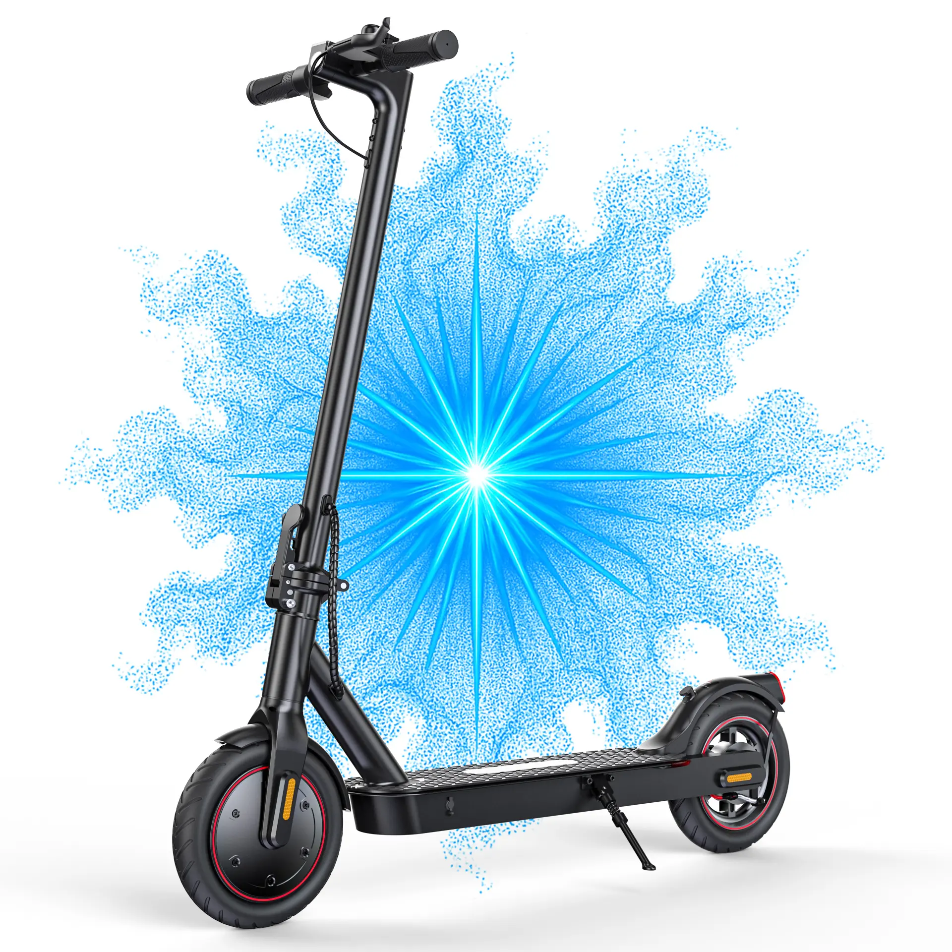 【Summervibes】Powerful 500W Adults Electric Scooter  | Foldable & Portable Commuter Scooter | 8.5" Pneumatic Tire | 24-34km Range | Dual Brakes | 3 Speed Modes | IP65 Waterproof | Heavy-Duty 100KG Load Capacity ,summervibes Dealsforyou