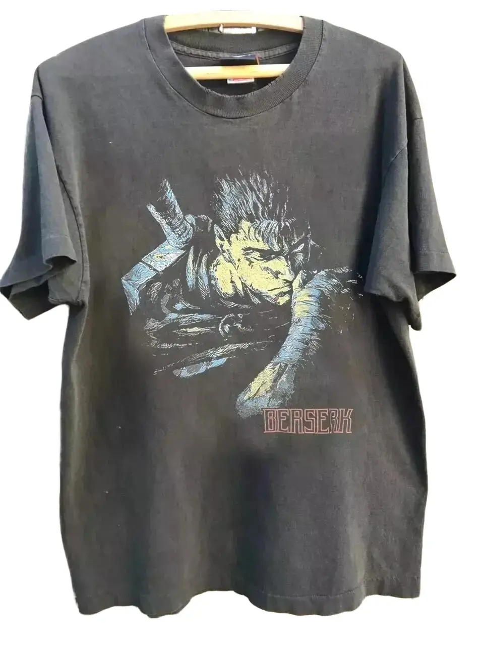 Vintage Rare Anime Berserk T-Shirt Gift For Fan Unisex Tshirt Reprint