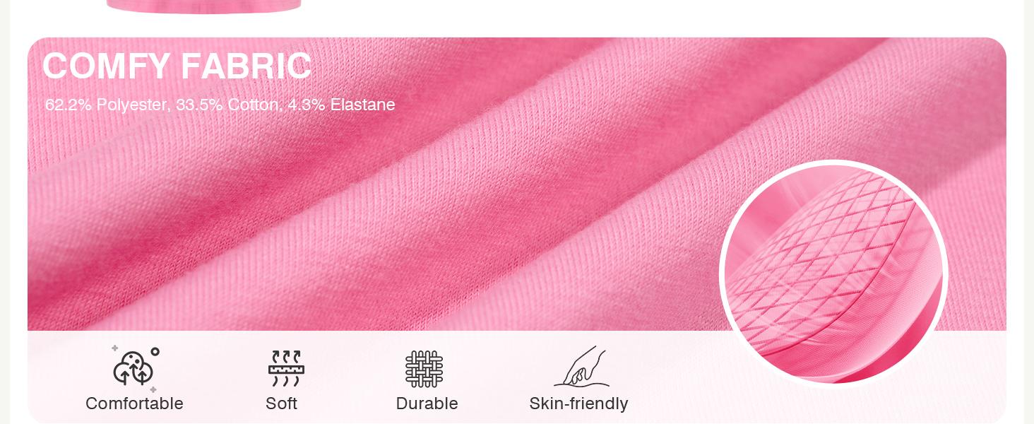 Tankaneo Womens Oversized Puff Short Sleeve T Shirt Summer Casual Crew Neck Tunic Tops Loose Fit Basic Tees