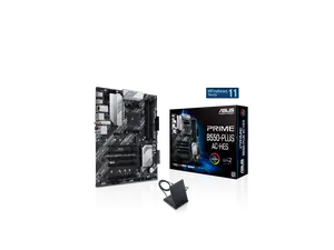 ASUS Prime B550-PLUS AC-HES AMD AM4 (3rd Gen Ryzen) ATX motherboard (dual M.2, PCIe 4.0, WIFI 5, 1 Gb Ethernet, DisplayPort/HDMI, SATA 6 Gbps, USB 3.2 Gen 2 Type-C, front USB 3.2 Gen 1 Type-C