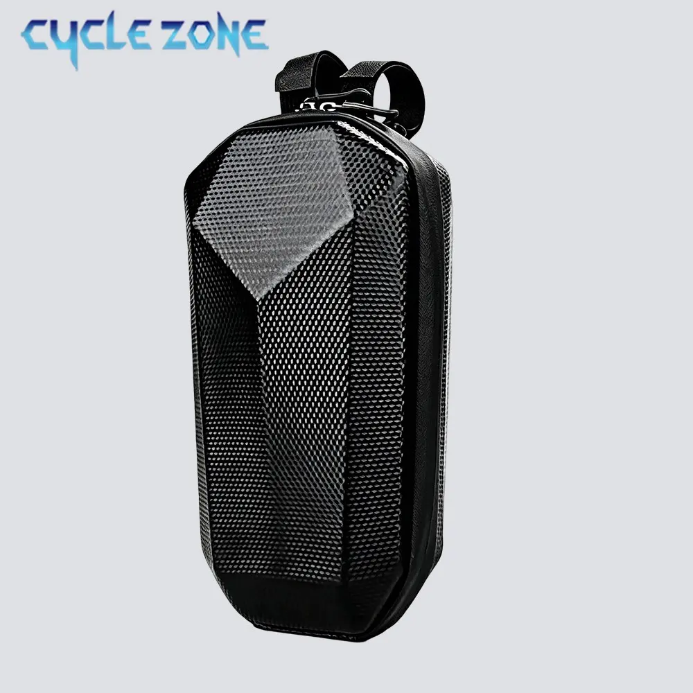CYCLE ZONE Electric Scooter Bag Storage Electric Bike Handlebar Bag Scooter Storage Bag with Large Capacity Waterproof Front Handlebar Bag Bike Accessories