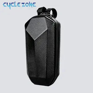 CYCLE ZONE Electric Scooter Bag Storage Electric Bike Handlebar Bag Scooter Storage Bag with Large Capacity Waterproof Front Handlebar Bag Bike Accessories
