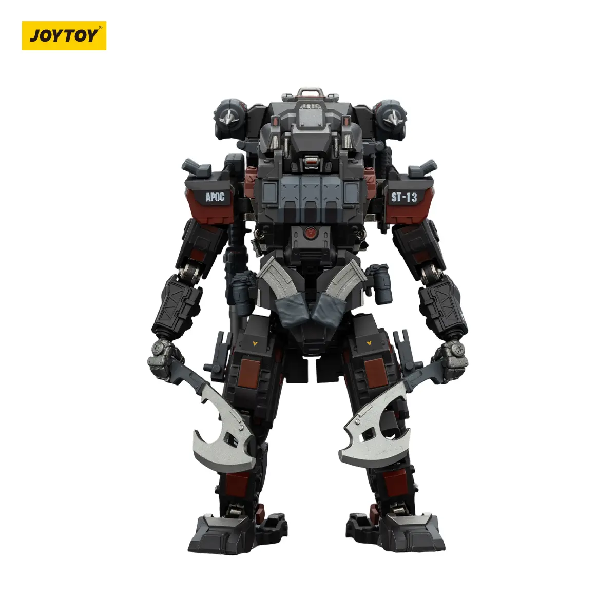 Joytoy APOC Series 1/25 Full Articulation Crimson Phantom Stealth-Night Ops Mech Collectible PVC Action Figure - Durable High-Tech ABS, 6.53 in, ST-8613 JT03080, Unisex, Ages 12+