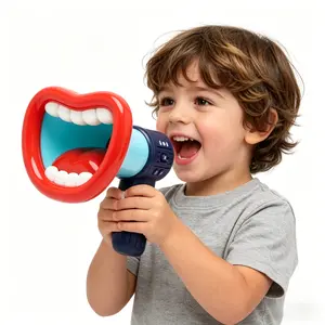 Voice Changer Toy with 6 Sound Effects, Portable Voice Amplifier Toy for Kids, Fun Audio Toy for Outdoor Play, Interactive Sound Toy, Perfect for Christmas & International Children's Day