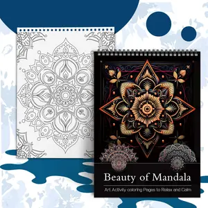 Irregular Mandala Theme Coloring Painting, DIY Decorative Painting, Party Gift for Birthdays, Parties, Halloween, Thanksgiving, Other Festivals