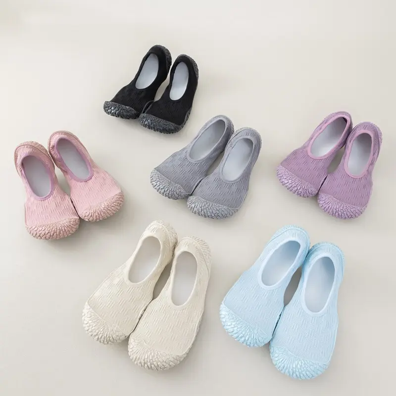 Indoor Fitness Shoes for Women,Non-slip Folding yoga Shoes,Breathable Sports Shoes for Jump Rope Dance Pilates Aerobics