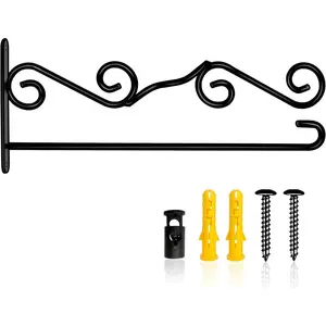 Garden Flag Wall Hanger for Outside,Garden Flag Holder,Mailbox Flag Holder,Banner Hanger for Decoration Ideal for Flag with Width Smaller Than 13.8"(1 Pack)